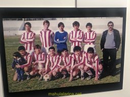 Exposición 100 Años de Futbol en Mula